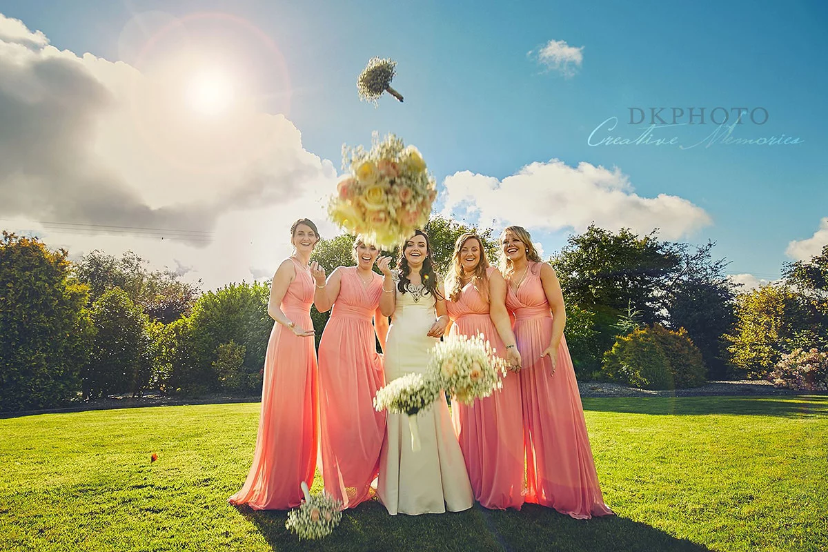 Coral bridesmaid hot sale dresses ireland